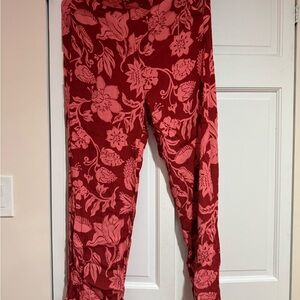 Mango Floral Pants NWT